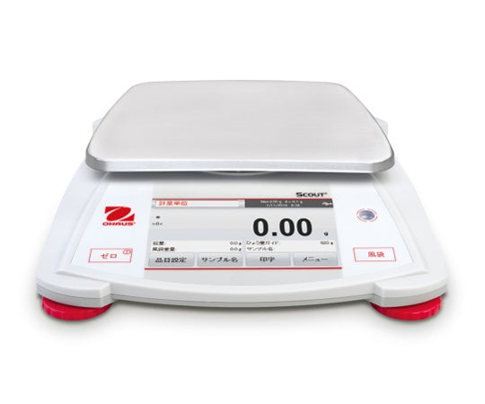 ポータブル天びん　スカウトシリーズ（フルカラータッチスクリーン搭載モデル）6200g/0.1g　STX6201JP 1個