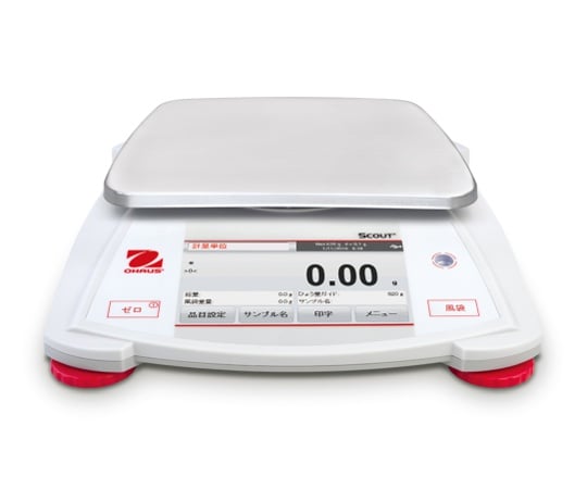ポータブル天びん　スカウトシリーズ（フルカラータッチスクリーン搭載モデル）2200g/0.1g　STX2201JP 1個