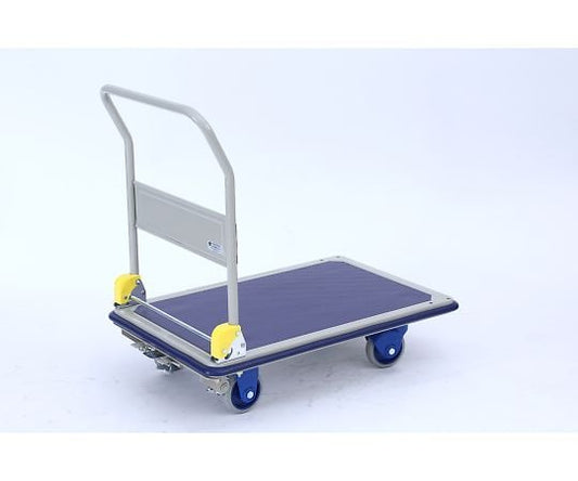 Silent Steel Cart 860mm (Foldable Handle) with Foot Brake NHT-306S 1pc