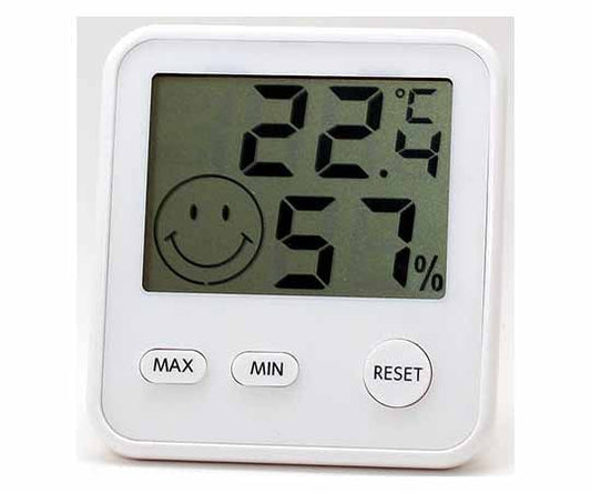 Home Room Digital MIDI Thermometer and Hygrometer White TD-8411 1 piece