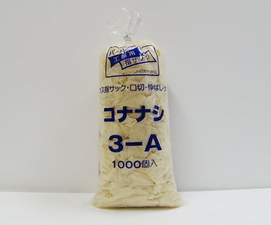 工業用ウス指サック 粉無 1袋（1000個入）　3-A PF 1袋(1000個入)