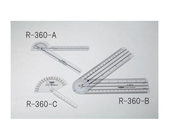 ポケット角度計　171mm　R-360-A 1個