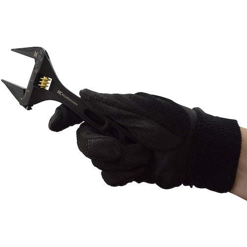 Fujiya Light Monkey (non-serrated, black and gold) FTA-28-BG 1 piece