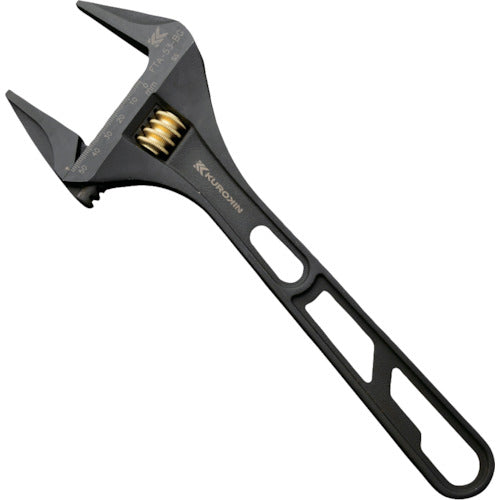 Fujiya Light Monkey (non-serrated, black and gold) FTA-53-BG 1 piece