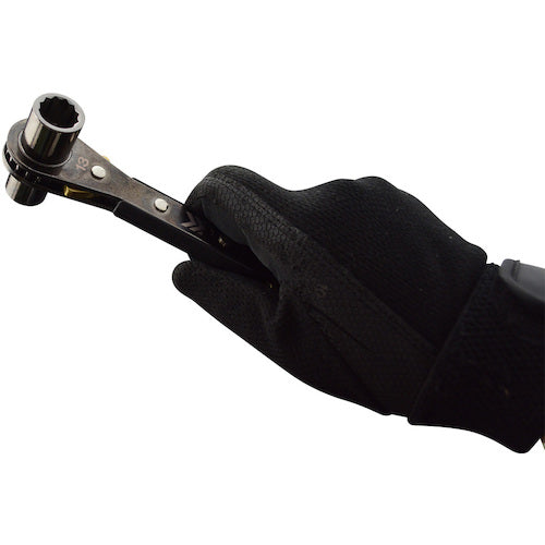 フジ矢　板ラチェットレンチ（黒金）　FRS-11-BG　1 丁