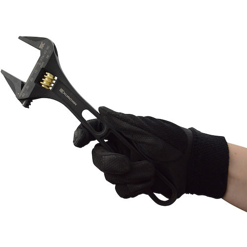 Fujiya Light Monkey (non-serrated, black and gold) FTA-43-BG 1 piece