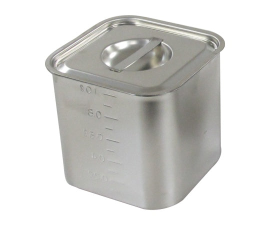 18-8 눈금 첨부 심형각 주방 포트(뚜껑 첨부) 1.2 L SH-4210 D 1개