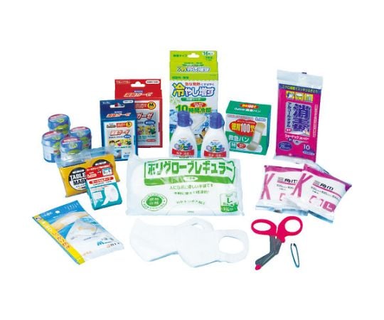 Disaster Preparedness Kit for 10 People 400-524 1 Set