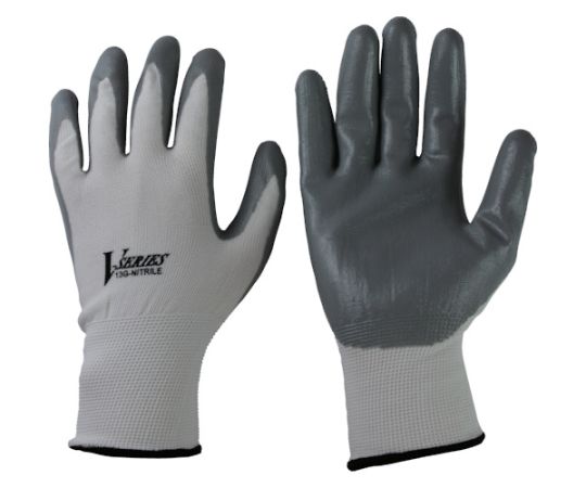 니트릴 등받이 장갑 화이트 L A-32-WH-L 1쌍