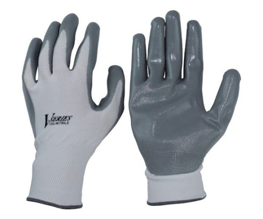 니트릴 등받이 장갑 화이트 LL A-32-WH-LL 1쌍