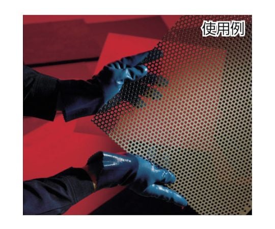 Nitrile Rubber Gloves Bulk Purchase Simple Packaging Nitrove 10 Pairs Blue L Size NO750-L10P 1 Bag (10 Pairs)