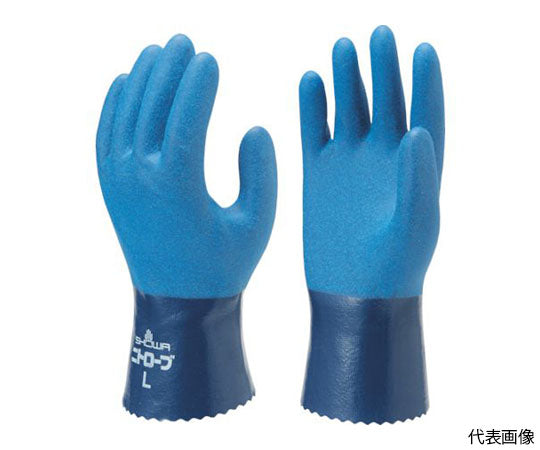 Nitrile Rubber Gloves Bulk Purchase Simple Packaging Nitrove 10 Pairs Blue M Size NO750-M10P 1 Bag (10 Pairs)