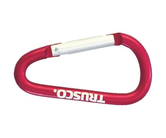 카라비나 선경 5mmX50mm D형 레드 TKN550R 1개