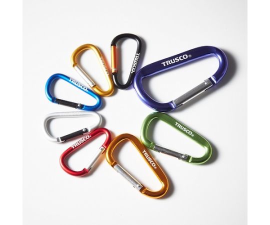 카라비나 선경 5mmX50mm D형 실버 TKN550SV 1개