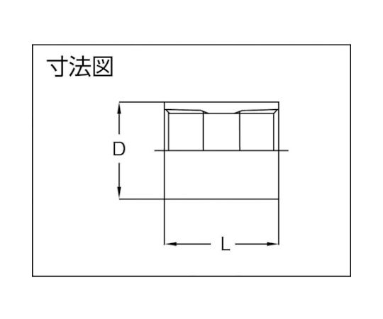 Screw-in pipe fitting SUS nipple 15A TNN-15A 1 piece