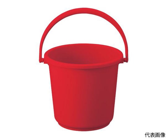 PP Color Bucket 15L Red TPPB-15-R 1 piece