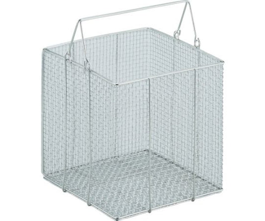 ステンレス洗浄カゴ　角型　有効内寸192X192X196　TSK-2020N 1個