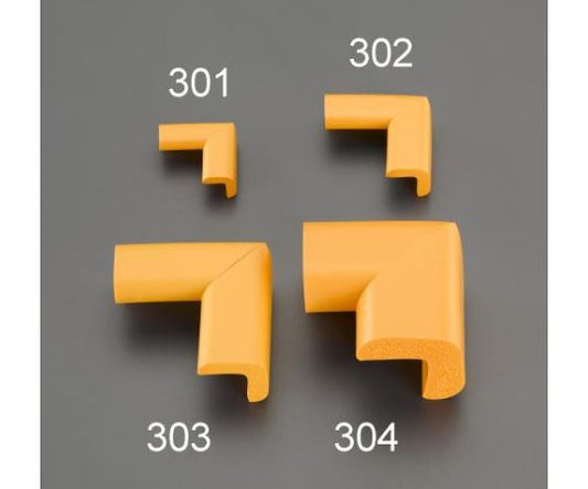70x70x31mm 코너 가드(유면용/황/2개) EA983FE-303 1봉(2개입)