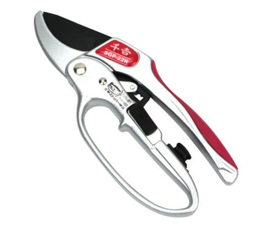千吉　ラチェット式剪定鋏　SGP-22R 1本