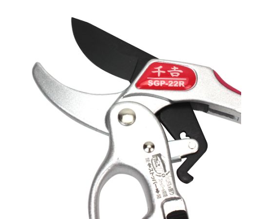 千吉　ラチェット式剪定鋏　SGP-22R 1本