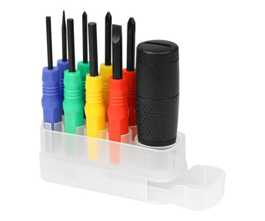 E-Value screwdriver set (plus, minus, hexagon) 8-piece set ED-270 1 set