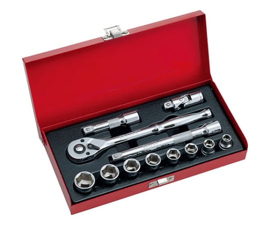 SK11 3/8 소켓 렌치 세트 9.5mm (3/8 인치) TS-312M 12PCS 1 세트