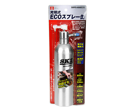 SK11 充填式ECOスプレー缶 600ml　SRPS-600ECO 1本