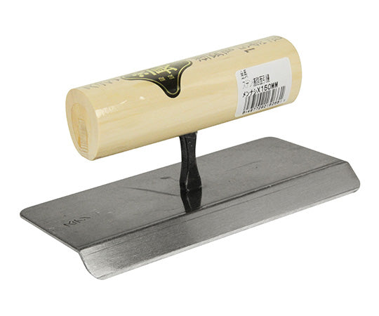 Kanecho Stainless Steel Road Surface Trowel 150mm No-Menshi x 150mm 1 Piece