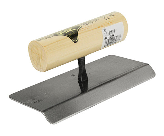 金長 ステン道路面引鏝 6×150mm　6X150mm 1本