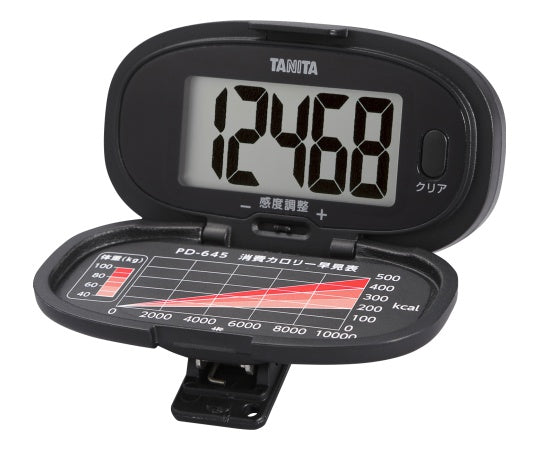 Pedometer Black PD-645 1 piece
