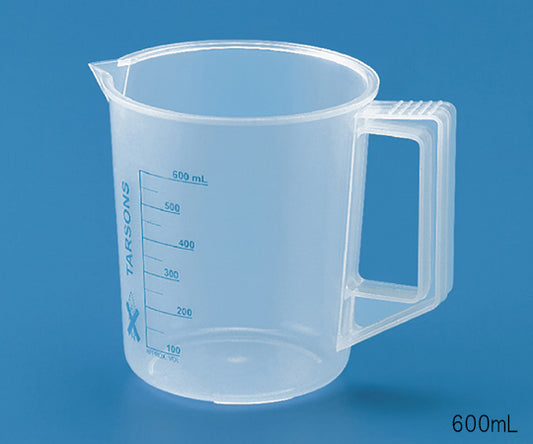 Graduated beaker with handle, made of PP, 500mL, 431060, 1 piece
