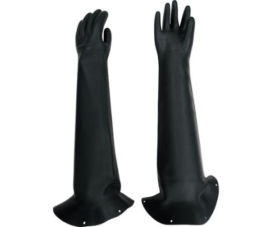 ブラスト用手袋 ブラスト用手袋フランジ付　826 1双