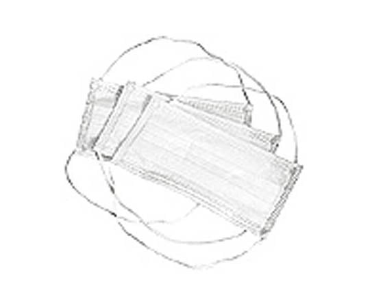 3層不織布マスク（オーバーヘッドタイプ） 1箱（50枚入）　BSCMASKSHO 1箱(50枚入)