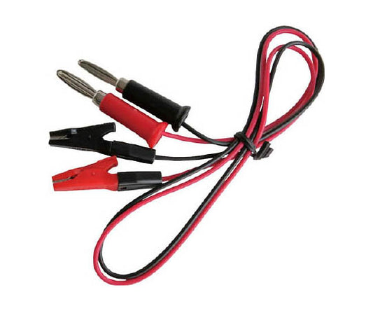 테스트 리드 50cm 몰드 클립 S⇔바나나 플러그 1봉(2개입) TLA26 1봉(2개입)