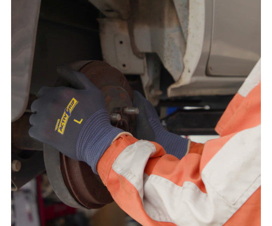 Nitrile backless gloves Active Grip 3 pairs set 583-M 1 bag (3 pairs)