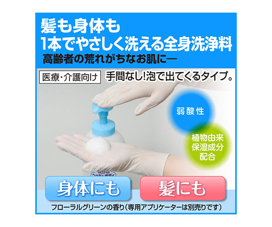 ソフティ　泡のヘッド＆ボディシャンプー　バッグインボックスタイプ 介護用　10L 1箱/ケース