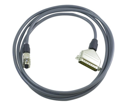 RS-232C cable 2m (D-Sub25P male - D-Sub9P female) AX-KO1710-200 1 piece