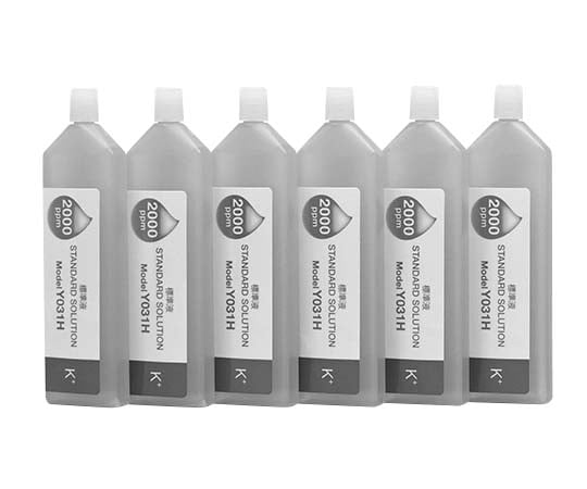 칼륨 이온 표준액 14mL×6개 2000ppm Y031H 1식