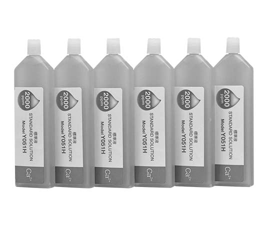 Calcium ion standard solution 14mL x 6 bottles 2000ppm Y051H 1 set