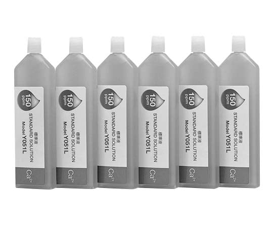 Calcium ion standard solution 14mL x 6 bottles 150ppm Y051L 1 set