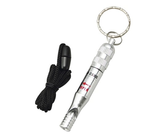 緊急用ホイッスル IDカード付き　380324 1個