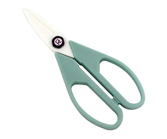 Silver Ceramic Scissors, Kepler Compatible, Green, COS-HWGK, 1pc