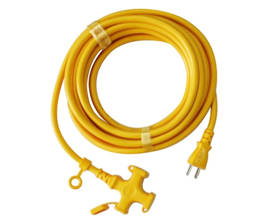 Extension cord 15A x 5m Yellow KM109-5 KM109-5 Yellow 1 piece