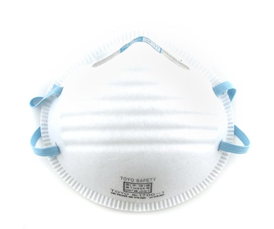 使い捨て式防じんマスク 1セット（20枚入）　NO.1700-A 20PC 1セット(20枚入)