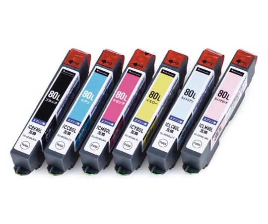 カラークリエーション インクカートリッジセット　CC-EIC80L-6ST 1個