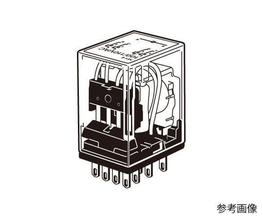 ミニパワーリレー（MY4形）　動作表示灯内蔵型　MY4N DC100/110 1個