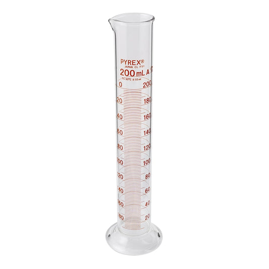 PYREX(R) JIS メスシリンダー 200mL　3022JIS-200 1本/ケース