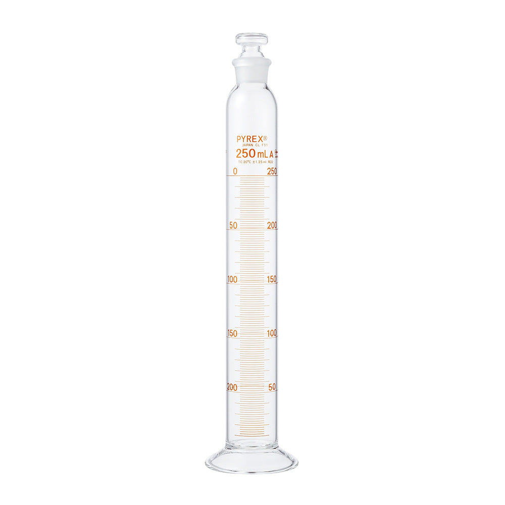 PYREX(R) JIS 有栓メスシリンダー 250mL　3002JIS-250 1本/ケース