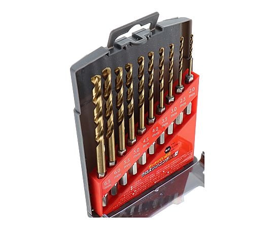 Hexagonal shaft cobalt drill set HCD-10 1 piece