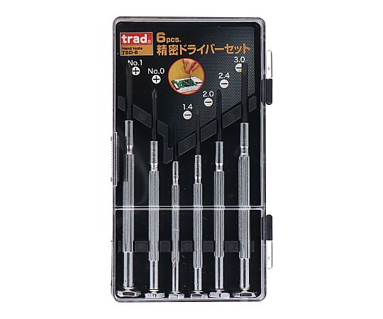 Precision screwdriver set TSD-6 1 piece